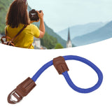 Adjustable Camera Hand Wrist Strap for Nikon Digital SLR Camera Quick Release Hand RopeBlue
