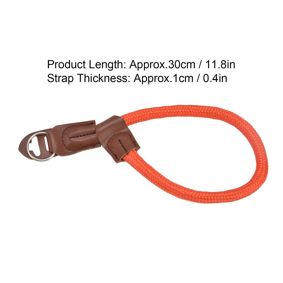 Adjustable Camera Hand Wrist Strap for Nikon Digital SLR Camera Quick Release Hand RopeOrange