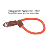 Adjustable Camera Hand Wrist Strap for Nikon Digital SLR Camera Quick Release Hand RopeOrange - Extra Image