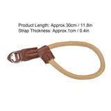 Adjustable Camera Hand Wrist Strap for Nikon Digital SLR Camera Quick Release Hand RopeKhaki - Extra Image