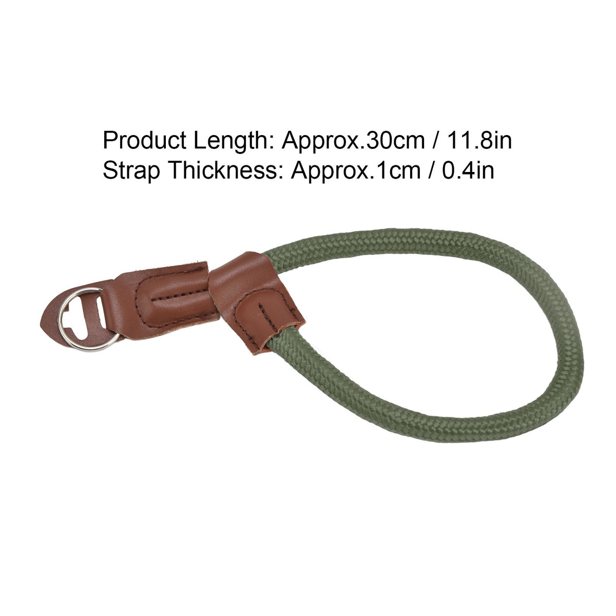 Adjustable Camera Hand Wrist Strap for Nikon Digital SLR Camera Quick Release Hand RopeMilitary Green