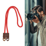 Camera Strap Nylon Universal Adjustable Camera Shoulder Neck Wrist Belt for Digital SLRRed