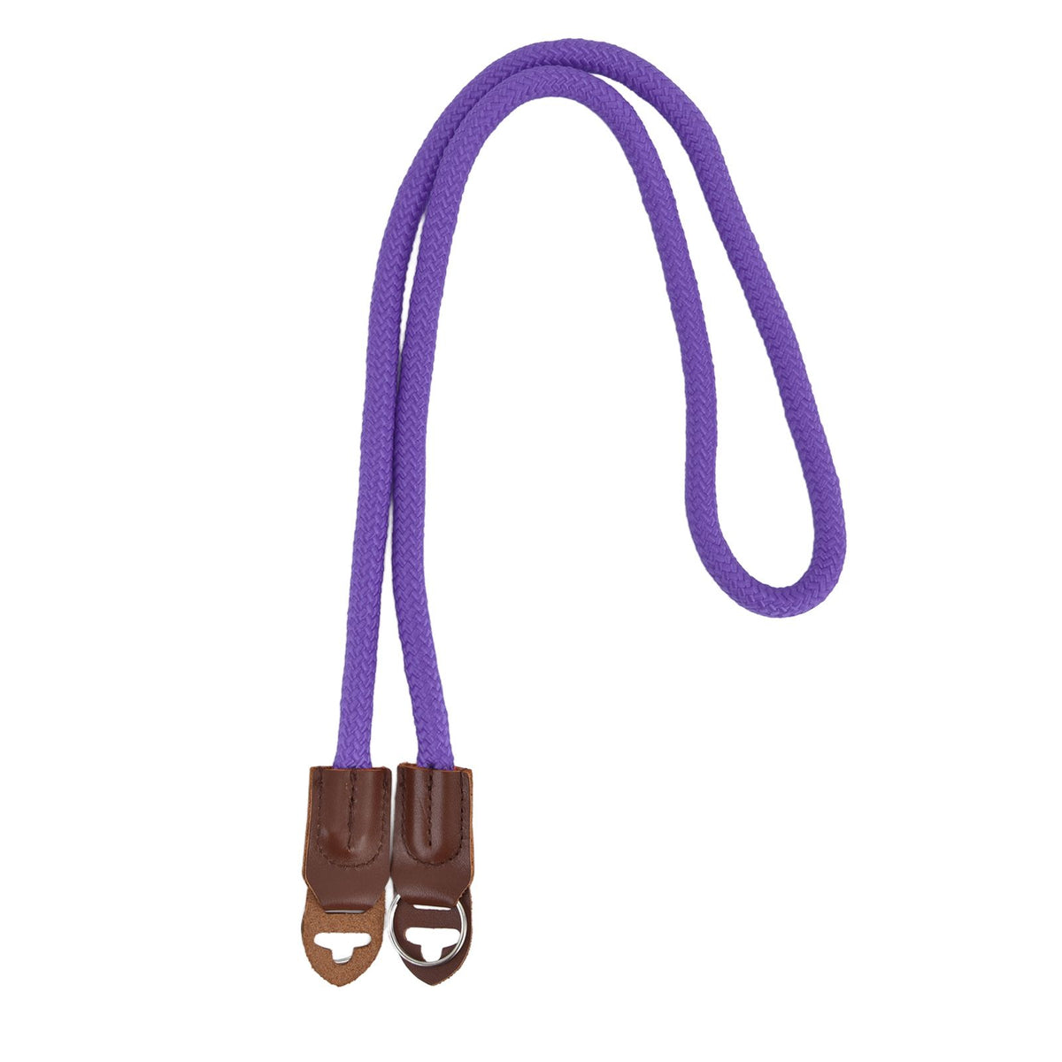 Camera Strap Nylon Universal Adjustable Camera Shoulder Neck Wrist Belt for Digital SLRPurple