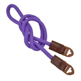 Camera Strap Nylon Universal Adjustable Camera Shoulder Neck Wrist Belt for Digital SLRPurple - 45-Degree Angle
