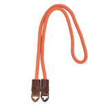 Camera Strap Nylon Universal Adjustable Camera Shoulder Neck Wrist Belt for Digital SLROrange - Side View