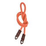 Camera Strap Nylon Universal Adjustable Camera Shoulder Neck Wrist Belt for Digital SLROrange - Close-Up Angle