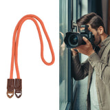 Camera Strap Nylon Universal Adjustable Camera Shoulder Neck Wrist Belt for Digital SLROrange