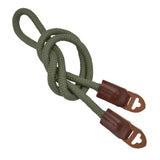 Camera Strap Nylon Universal Adjustable Camera Shoulder Neck Wrist Belt for Digital SLRMilitary Green - Rear View