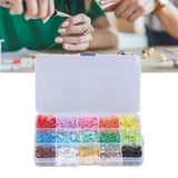 Safety Pins DIY Making Reliable Locking Design Glossy Bright Small Compact Sewing Accessories for Art Project15 Colors 450 Pcs/Box