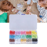 Safety Pins DIY Making Reliable Locking Design Glossy Bright Small Compact Sewing Accessories for Art Project15 Colors 450 Pcs/Box - Extra Image