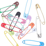 Safety Pins DIY Making Reliable Locking Design Glossy Bright Small Compact Sewing Accessories for Art Project15 Colors 450 Pcs/Box - Extra Image