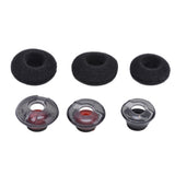 Ear Bud Tip Headset Silicone Earbud Replacement Black Earphone Accessory for Plantronics V5200