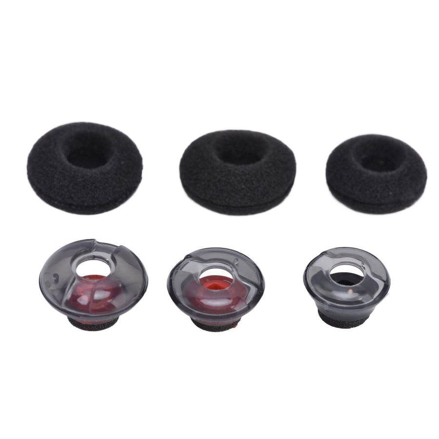 Ear Bud Tip Headset Silicone Earbud Replacement Black Earphone Accessory for Plantronics V5200