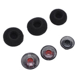 Ear Bud Tip Headset Silicone Earbud Replacement Black Earphone Accessory for Plantronics V5200