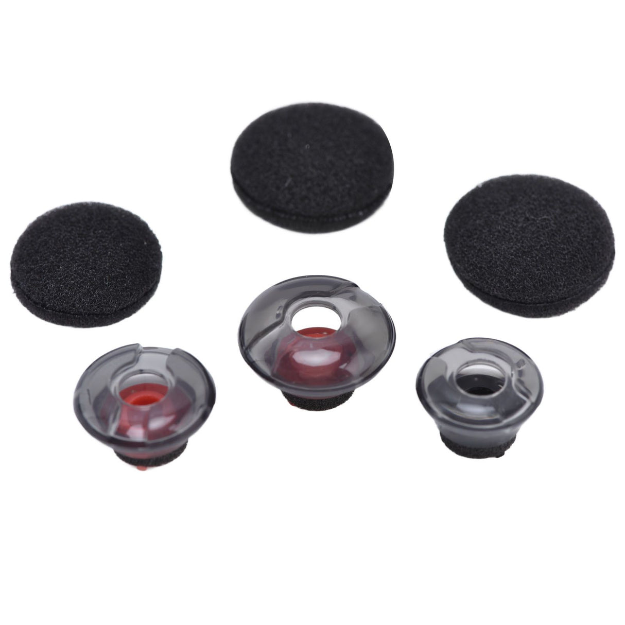 Ear Bud Tip Headset Silicone Earbud Replacement Black Earphone Accessory for Plantronics V5200