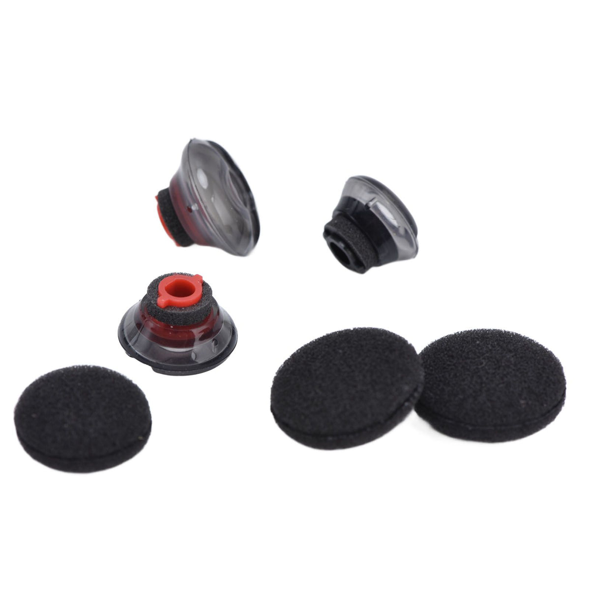 Ear Bud Tip Headset Silicone Earbud Replacement Black Earphone Accessory for Plantronics V5200