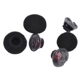 Ear Bud Tip Headset Silicone Earbud Replacement Black Earphone Accessory for Plantronics V5200