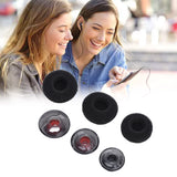 Ear Bud Tip Headset Silicone Earbud Replacement Black Earphone Accessory for Plantronics V5200 - Extra Image