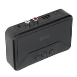 5.0 Bluetooth Adapter Receiver Stable Black USB Charging Wireless NFC Bluetooth Receiver