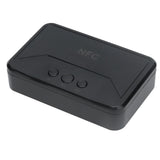 5.0 Bluetooth Adapter Receiver Stable Black USB Charging Wireless NFC Bluetooth Receiver - Close-Up Angle