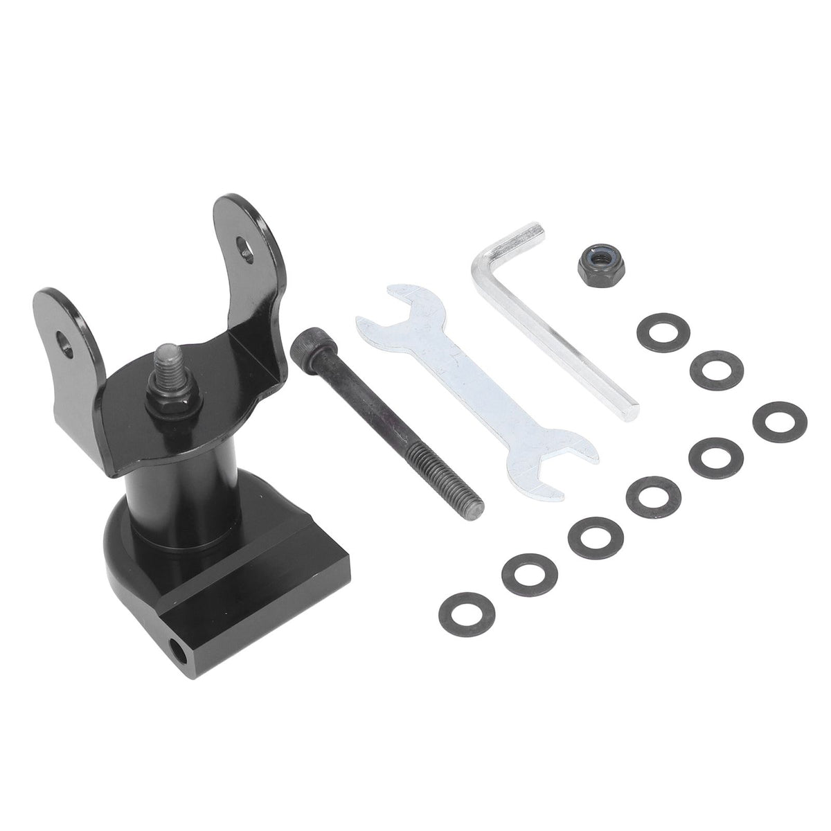 Spinning Bike Rotating Screen Adjuster Alloy Screen Rotating Bracket 360 Degree Rotatation for Display