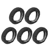 5pcs Baby Stroller Wheels Cover Oxford Fabric Baby Carriage Wheel Protector Cover for Outdoor - Front View