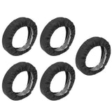 5pcs Baby Stroller Wheels Cover Oxford Fabric Baby Carriage Wheel Protector Cover for Outdoor