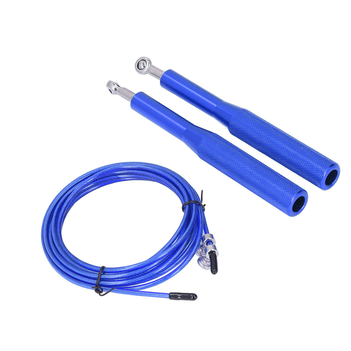 Skipping Rope Strong Durable Adjustable Flexible Reliable Professional Convenient Exercise Supplies for Indoor OutdoorAluminum Alloy Sky Blue