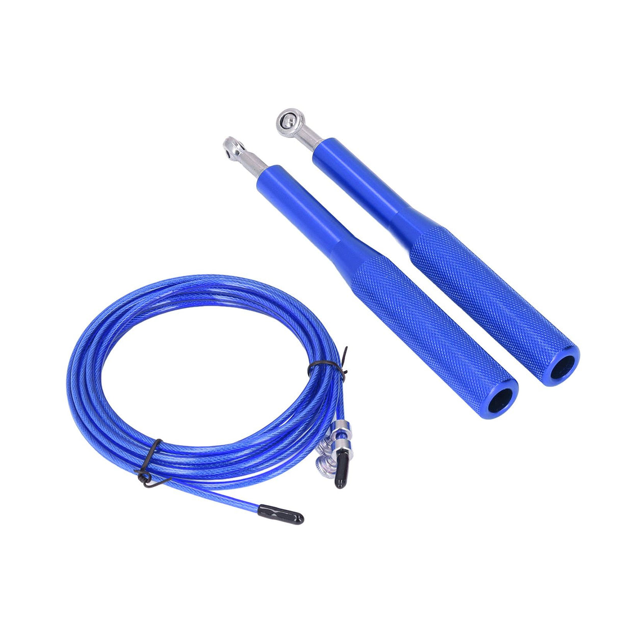 Skipping Rope Strong Durable Adjustable Flexible Reliable Professional Convenient Exercise Supplies for Indoor OutdoorAluminum Alloy Sky Blue
