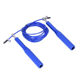 Skipping Rope Strong Durable Adjustable Flexible Reliable Professional Convenient Exercise Supplies for Indoor OutdoorAluminum Alloy Sky Blue - Close-Up Angle
