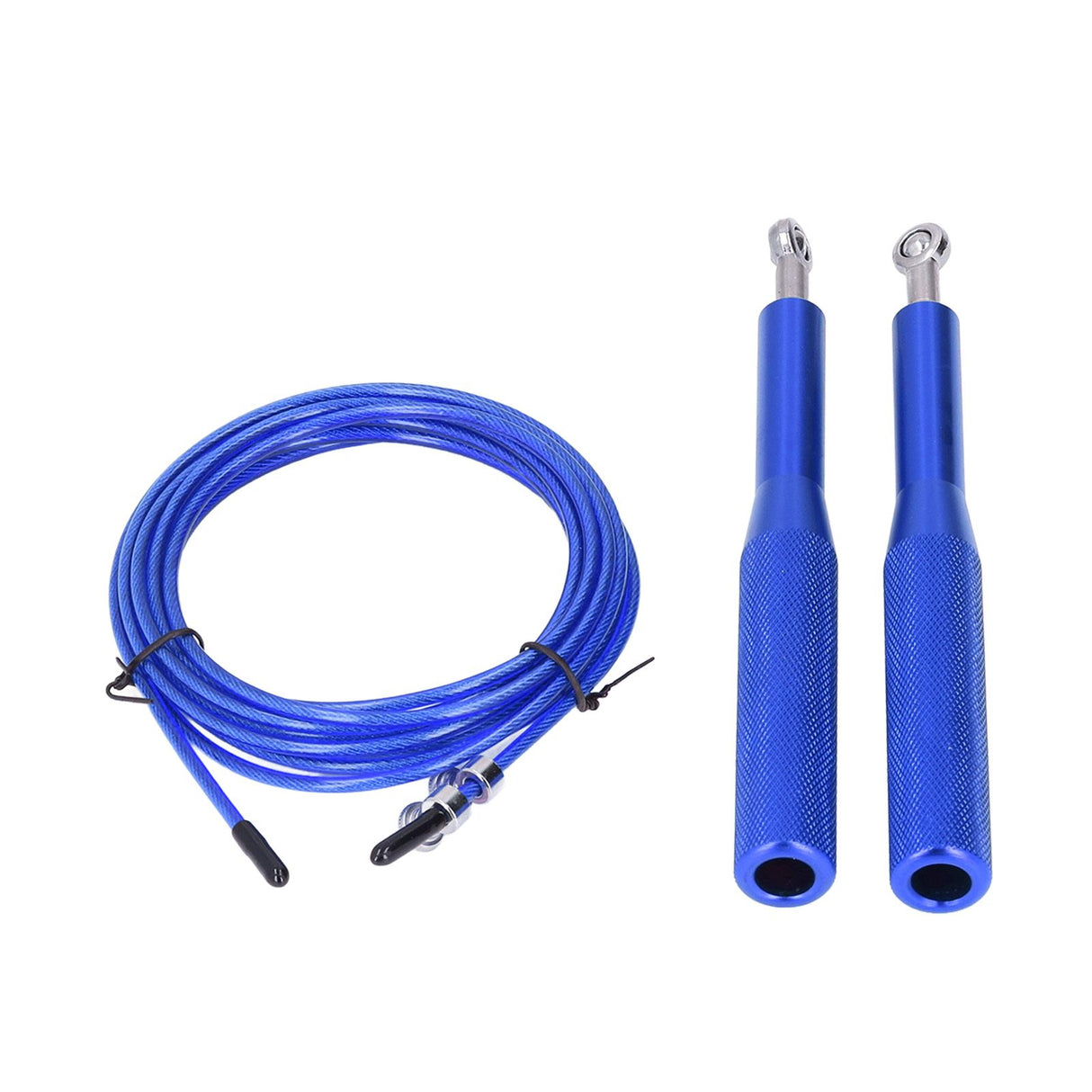 Skipping Rope Strong Durable Adjustable Flexible Reliable Professional Convenient Exercise Supplies for Indoor OutdoorAluminum Alloy Sky Blue