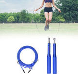 Skipping Rope Strong Durable Adjustable Flexible Reliable Professional Convenient Exercise Supplies for Indoor OutdoorAluminum Alloy Sky Blue - Extra Image