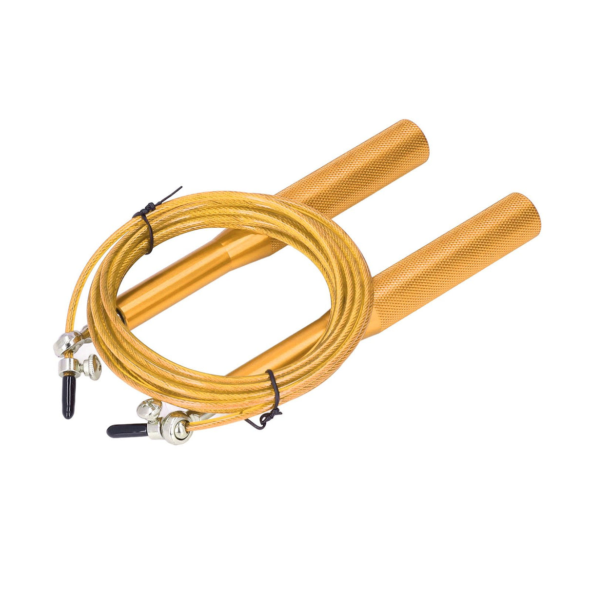Skipping Rope Strong Durable Adjustable Flexible Reliable Professional Convenient Exercise Supplies for Indoor OutdoorAluminum Alloy Gold