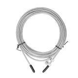 Skipping Rope Strong Durable Adjustable Flexible Reliable Professional Convenient Exercise Supplies for Indoor OutdoorAluminum Alloy Silver