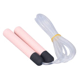 Glowing Skipping Rope LED Light Up Jumping Rope for Exercise Training Weight Loss FitnessPink