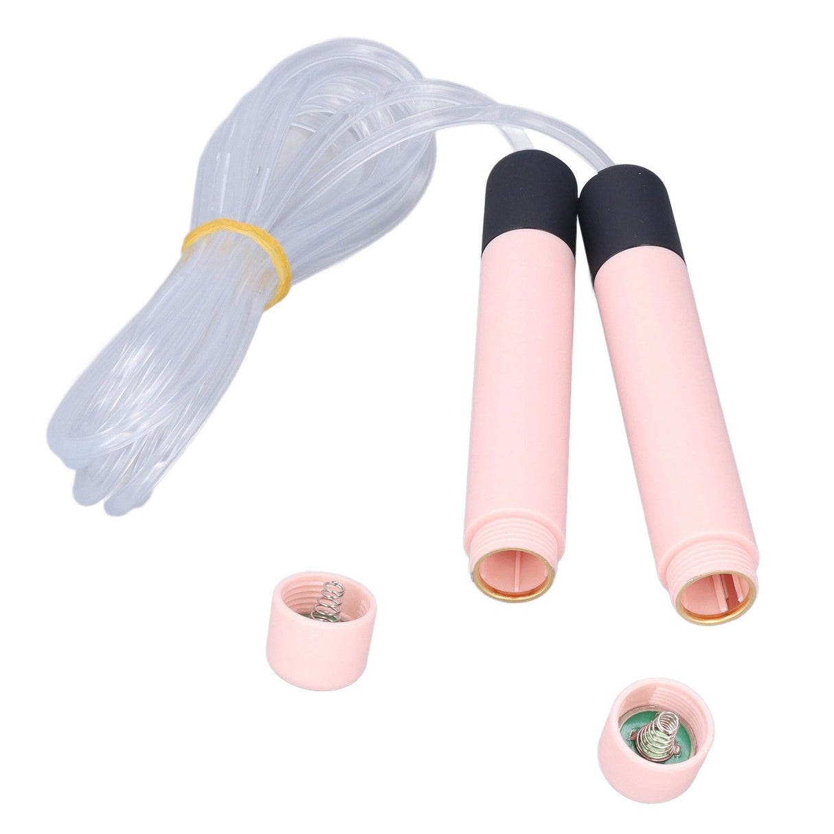 Glowing Skipping Rope LED Light Up Jumping Rope for Exercise Training Weight Loss FitnessPink