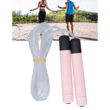 Glowing Skipping Rope LED Light Up Jumping Rope for Exercise Training Weight Loss FitnessPink