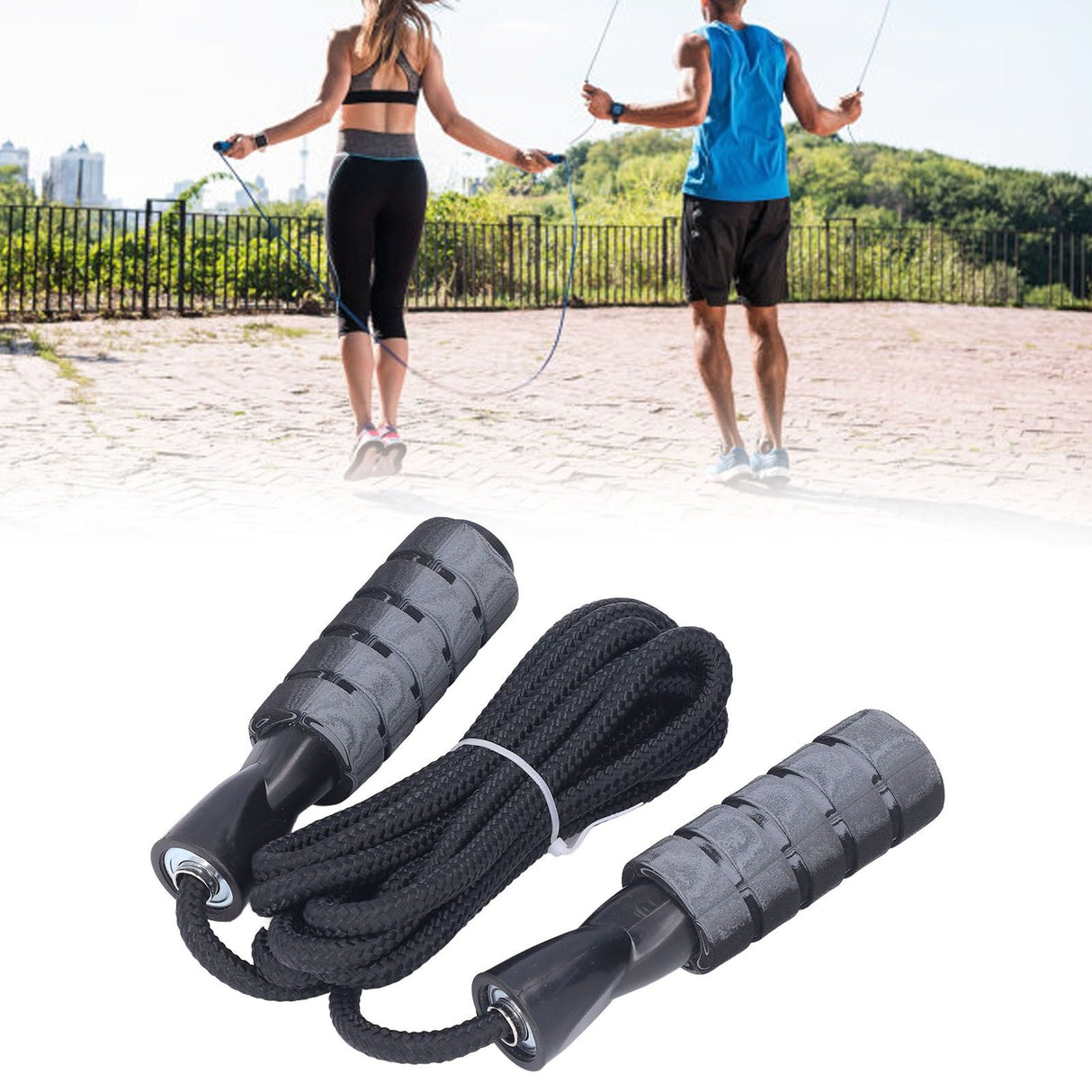 Jump Rope Tangle Free Ball Bearing Speed Rope for Physical Training Shaping and Vetreduction 2.8m/9.2ft