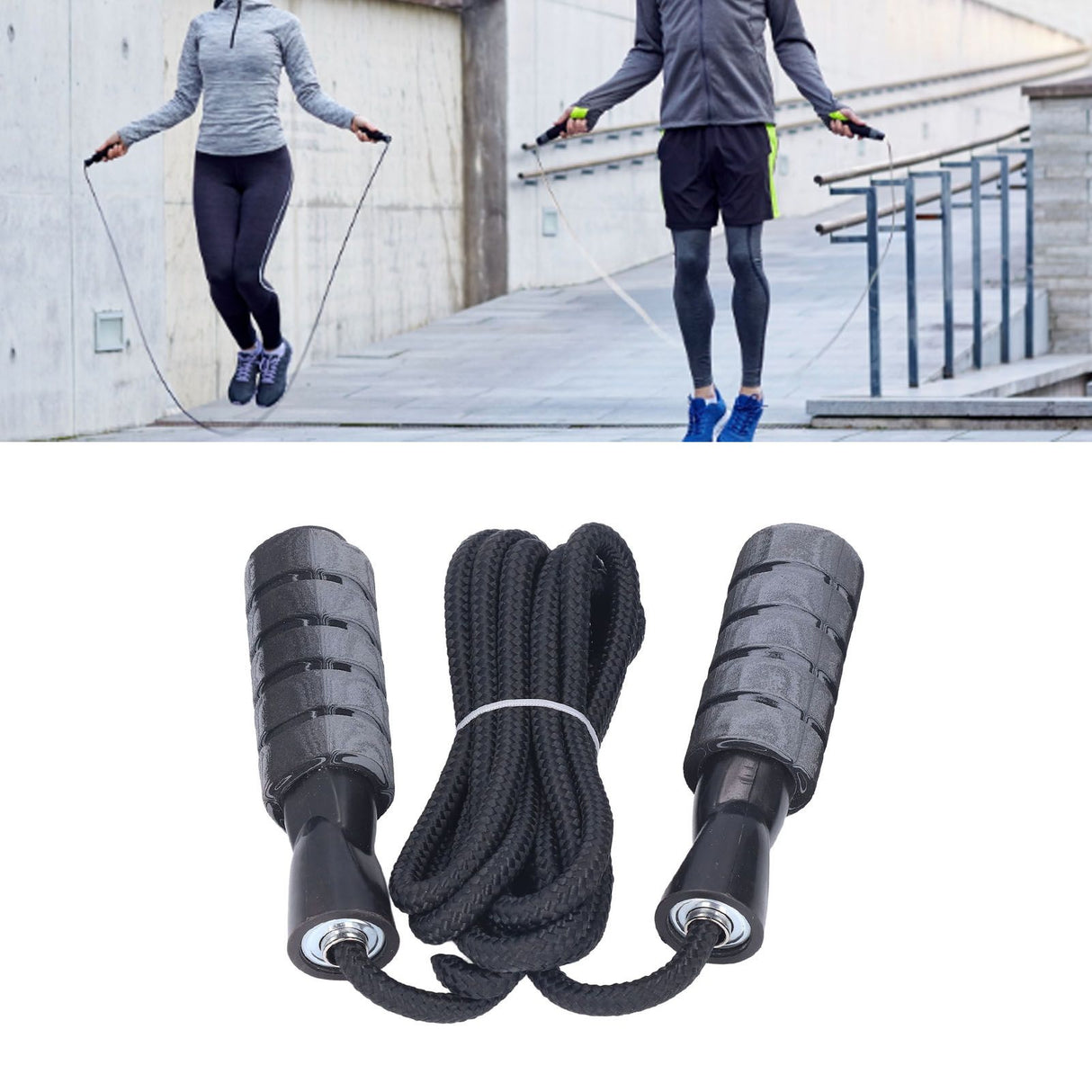 Jump Rope Tangle Free Ball Bearing Speed Rope for Physical Training Shaping and Vetreduction 2.8m/9.2ft