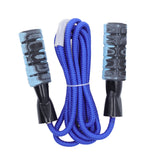Jump Rope Tangle Free Ball Bearing Speed Rope for Physical Training Shaping and Vetreduction 2.8m/9.2ft - Rear View