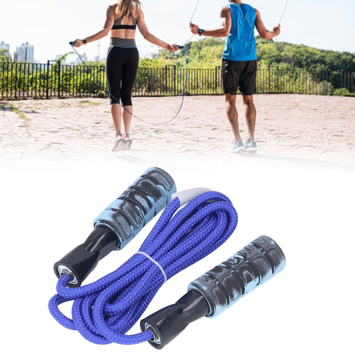 Jump Rope Tangle Free Ball Bearing Speed Rope for Physical Training Shaping and Vetreduction 2.8m/9.2ft