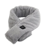 Electric Heated Scarf USB Powered Winter Warm Scarf 3 Gear Adjustable Comfortable Neck Scarf - Low Angle