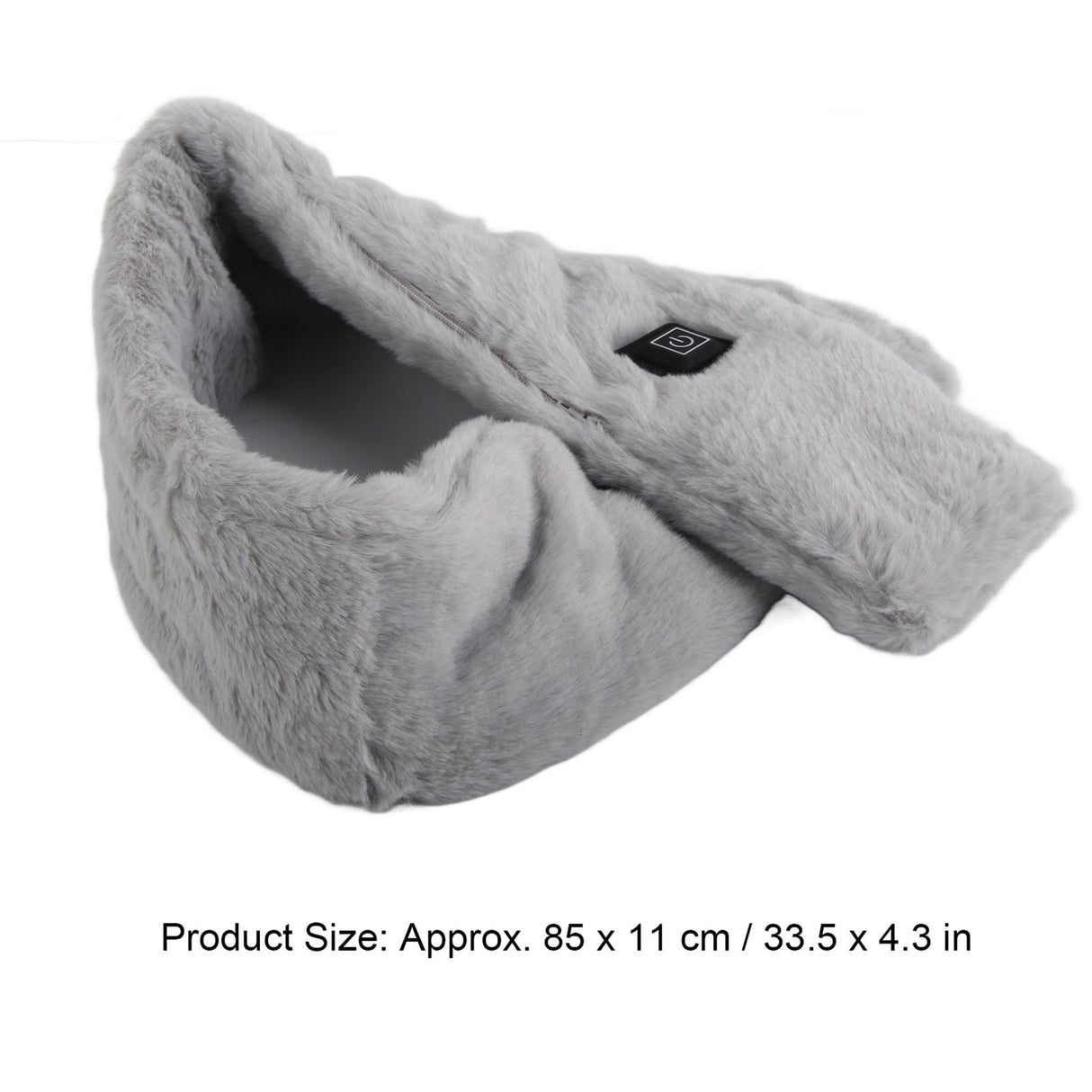 Electric Heated Scarf USB Powered Winter Warm Scarf 3 Gear Adjustable Comfortable Neck Scarf