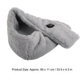 Electric Heated Scarf USB Powered Winter Warm Scarf 3 Gear Adjustable Comfortable Neck Scarf - Extra Image