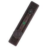 Incense Holder Elegant Appearance Hollow Design Exquisite Workmanship Smoother Texture Incense Burners for Tea Rooms - Rear View