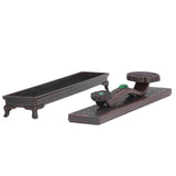 Incense Holder Elegant Appearance Hollow Design Exquisite Workmanship Smoother Texture Incense Burners for Tea Rooms - Close-Up Angle