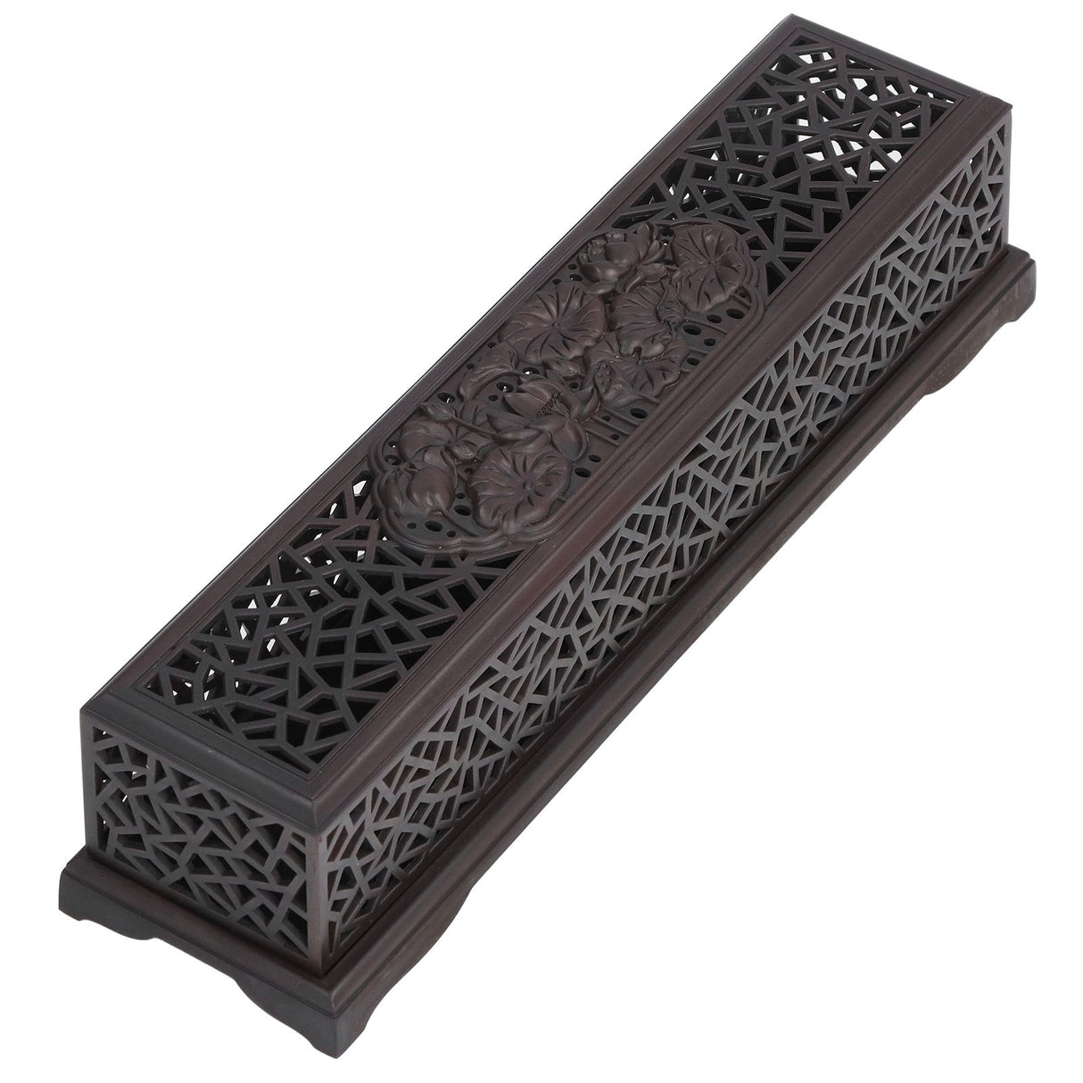 Incense Holder Burners Chinese Classical Lotuses Patten Exquisite Workmanship Use Safety Many Uses Home Decoration