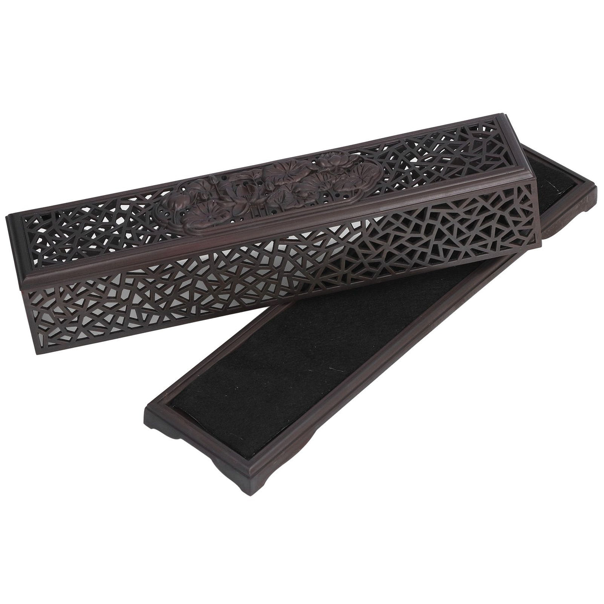 Incense Holder Burners Chinese Classical Lotuses Patten Exquisite Workmanship Use Safety Many Uses Home Decoration