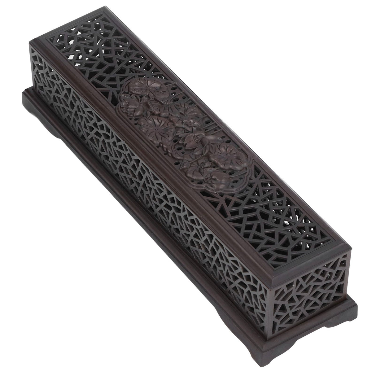 Incense Holder Burners Chinese Classical Lotuses Patten Exquisite Workmanship Use Safety Many Uses Home Decoration