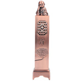 Incense Holder Elegant Appearance Hollow Design Exquisite Workmanship Smoother Texture Incense Burners for Tea Rooms - Close-Up Angle